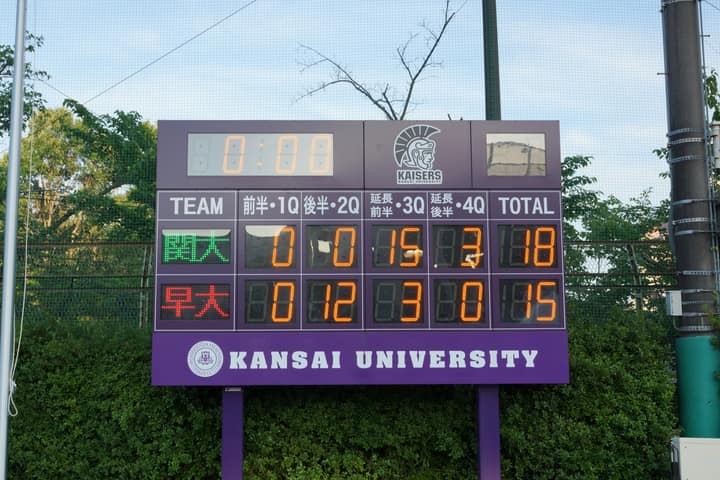 関西大学戦 4