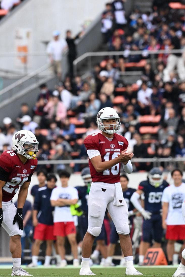 木庭 修克（背番号18・QB）